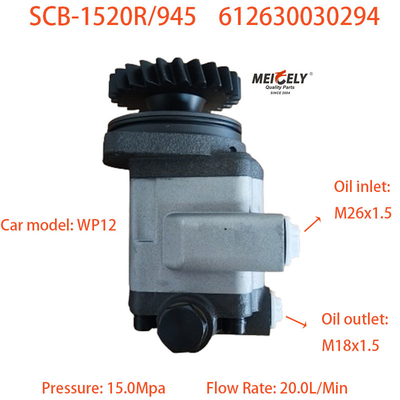 Pampas de dirección de potencia de Weichai 612630030294 para el motor de Weichai WP12