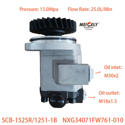 Camión de minería de carrocería ancha NXG34071FW761-010 bomba de dirección asistida bomba de aceite
