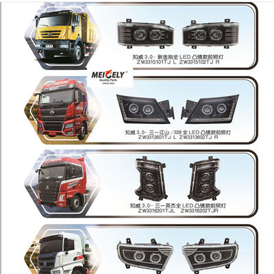 61020932 Para camiones pesados Sany Yingjie ensamblaje de faros LED