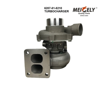 Turbocompresor T04B59 6207-81-8210 para excavadora Komatsu PC200-5 con motor S6D95