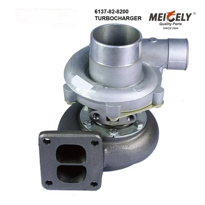 Turbocompresor TO4E53 6137-82-8200 para el motor Komatsu S6D105 Excavadora PC200-3