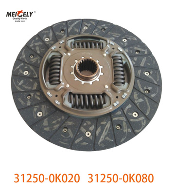 Disco de embrague de alto rendimiento 31250-0K020 para Toyota HILUX INNOVA KUN10