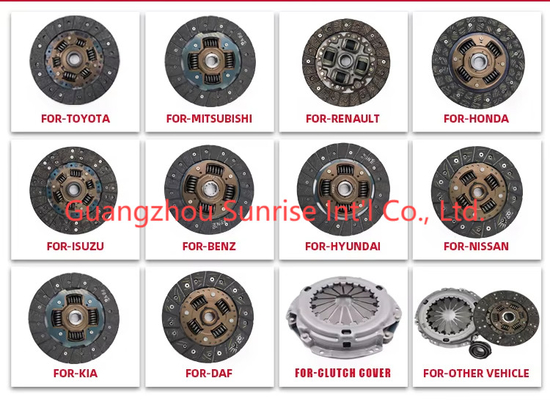 Las partes de los camiones de automóviles, el disco de embrague 31250-E0640 430mm para HINO