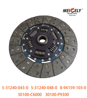 Para los conjuntos de embrague Isuzu Placa de embrague 5-31240-043-0 5-31240-048-0