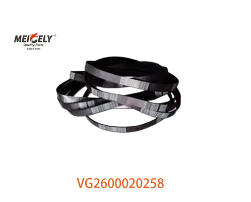 Venta caliente VG2600020258 Cinturón alternador de motor de piezas de repuesto para HOWO