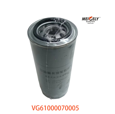 Filtro de aceite de motor Weichai VG61000070005 para Sinotruk Howo JX0818A
