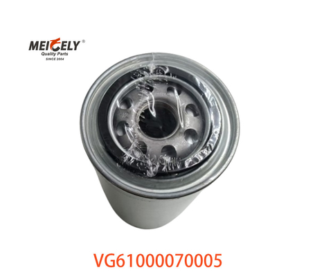 Filtro de aceite de motor Weichai VG61000070005 para Sinotruk Howo JX0818A