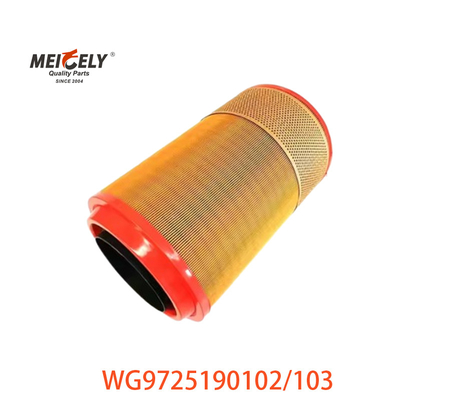 El sistema de filtro de aire WG9725190102 para SINOTRUK HOWO WG9725190103