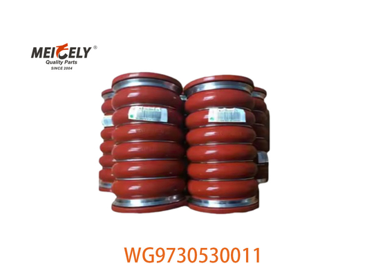 Las partes para automóviles WG9730530011 manguera de admisión de intercooler WD615 para camión HOWO T5G