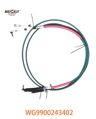Buen rendimiento original WG9900243402 Cables de cambio de engranajes adecuados para Howo
