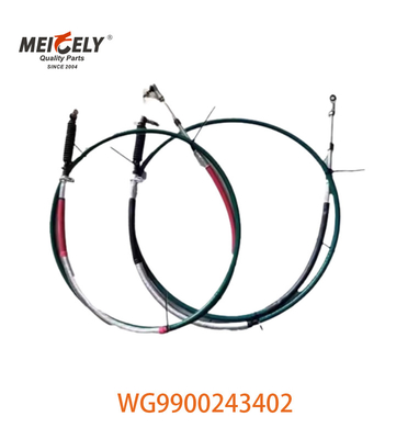 Buen rendimiento original WG9900243402 Cables de cambio de engranajes adecuados para Howo