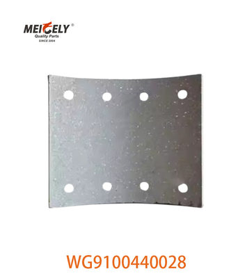 OEM WG9100440028 Revestimiento de freno WG9231342069 para camión de descarga de Howo