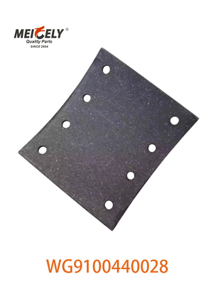 OEM WG9100440028 Revestimiento de freno WG9231342069 para camión de descarga de Howo