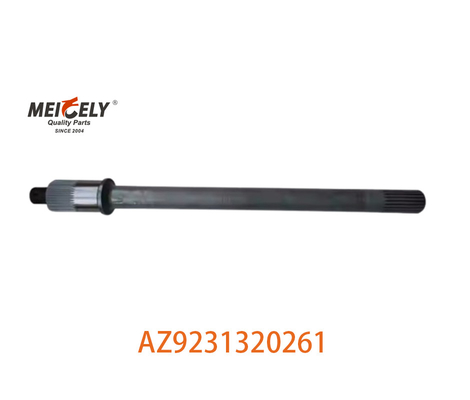 Tamaño estándar AZ9231320261 Eje de conducción para SINOTRUK Howo AZ9761321010 de aluminio