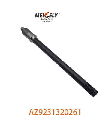 Tamaño estándar AZ9231320261 Eje de conducción para SINOTRUK Howo AZ9761321010 de aluminio