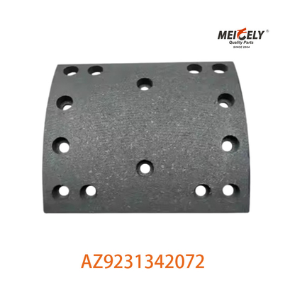 WG9231342069 Fabricante original WG9231342068 Revestimiento de frenos para camión Sinotruck Howo
