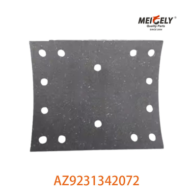 WG9231342069 Fabricante original WG9231342068 Revestimiento de frenos para camión Sinotruck Howo