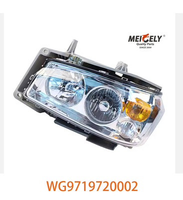 El conjunto del faro delantero derecho WG9719720002 para SINOTRUK HOWO WG9719720001