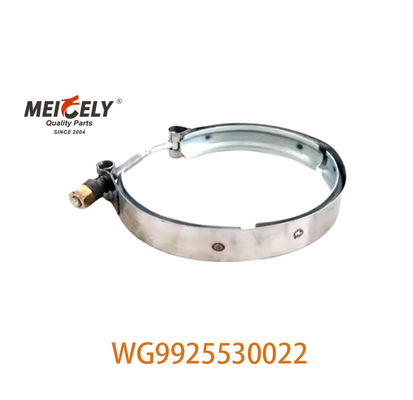 Partes del motor originales WG9925530022 Clampada de manguera de enfriador para camión SINOTRUK