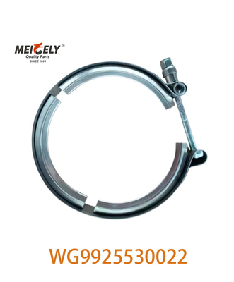 Partes del motor originales WG9925530022 Clampada de manguera de enfriador para camión SINOTRUK