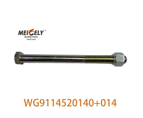 WG9114520140+014 original Aplicar para HOWO Placa de acero delantera para el perno central