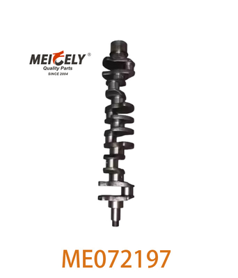 Piezas de excavadora ME072197 cigüeñal para motor 6D16 para Mitsubishi