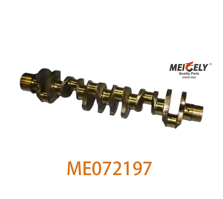 Piezas de excavadora ME072197 cigüeñal para motor 6D16 para Mitsubishi