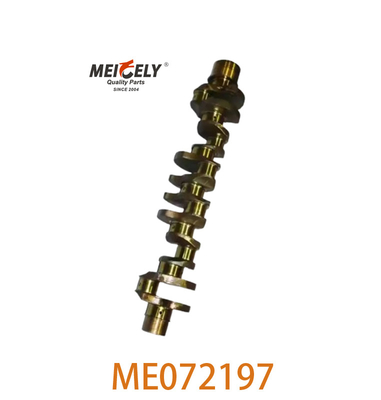 Piezas de excavadora ME072197 cigüeñal para motor 6D16 para Mitsubishi