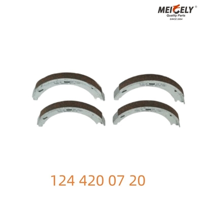 124 420 07 20 OEM Conjunto de zapatos para frenos de estacionamiento para Mercedes-Benz