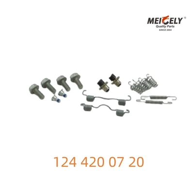 124 420 07 20 OEM Conjunto de zapatos para frenos de estacionamiento para Mercedes-Benz