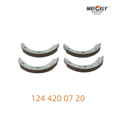 124 420 07 20 OEM Conjunto de zapatos para frenos de estacionamiento para Mercedes-Benz