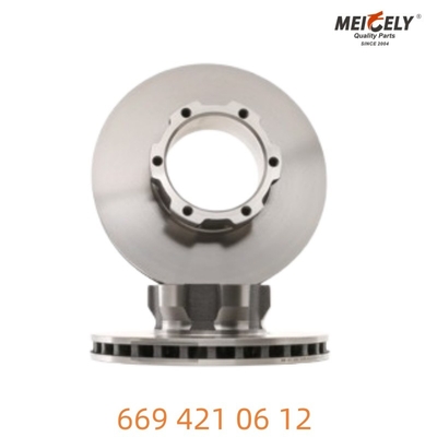 Acero forjado 669 421 06 12 Disco de freno de resistencia inigualable para Mercedes-Benz