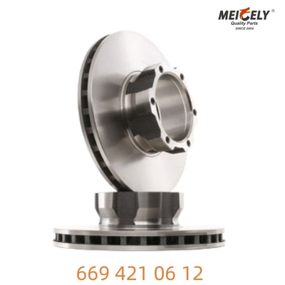Acero forjado 669 421 06 12 Disco de freno de resistencia inigualable para Mercedes-Benz