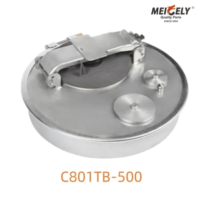 C801TB-500 Capa de alcantarillado de hierro fundido con anillo del tanque El sellador ideal del camión cisterna