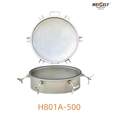 Tipo de soldadura Capa de alcantarillado de acero inoxidable H801A-500 para camión cisterna