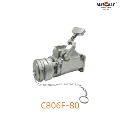 C806F-80 válvula de descarga de grifo de tipo industrial de uso pesado para camiones cisterna