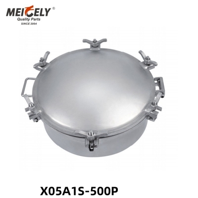 Capa de alcantarillado de acero inoxidable de alta calidad X05A1S-500P para camión de tanques de agua