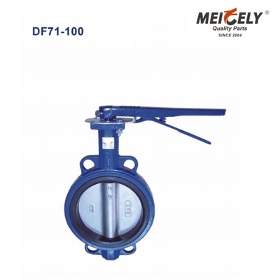 Valva de mariposa de alta calidad DF71-100 D72 para camión de tanque de agua