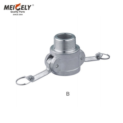 Válvula de bolas de alta calidad de aleación de aluminio de acoplamiento rápido A/B/DC/DP para camión de tanques de agua