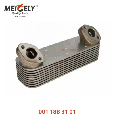 Combo de refrigeración rápida 001 188 01 31 /002 188 18 01 Refrigerador de aceite de motor para Mercedes-Benz