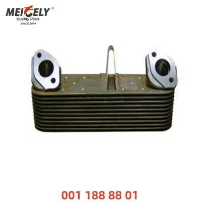 Combo de enfriamiento rápido 001 188 88 01 / 002 188 18 01 Refrigerador de aceite de motor para Mercedes-Benz