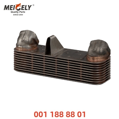 Combo de enfriamiento rápido 001 188 88 01 / 002 188 18 01 Refrigerador de aceite de motor para Mercedes-Benz