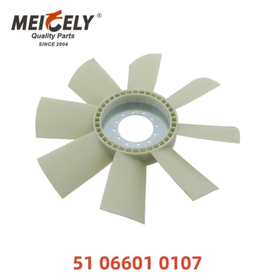 Ventilador de calidad original de fábrica con cuchillas de ventilador de refrigeración Ventilador OEM 51066010172 para camión