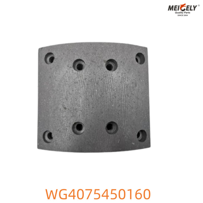 WG4075450160 Howo pastillas de freno Material de fricción confiable para una potencia de frenado óptima