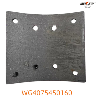 WG4075450160 Howo pastillas de freno Material de fricción confiable para una potencia de frenado óptima