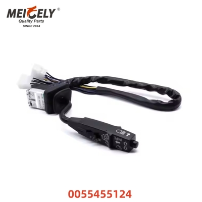 Interruptor de señal de giro de precisión OEM 0055455124 Interruptor de combinación de columna de dirección para Mercedes-Benz