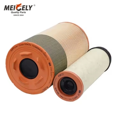 Filtro de aire para camión Howo E542L Elemento Producto original 710W08405-0017 K2747 para filtros de aire de camión
