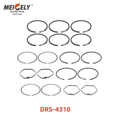 Anillo de pistón de alto rendimiento DRS-4310 Componente de repuesto duradero para CAMIONES MACK