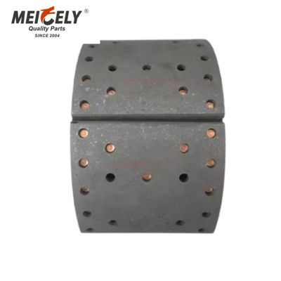 Componentes de autobuses Yutong de alta calidad Conjunto de zapatillas de freno trasero con almohadillas de freno