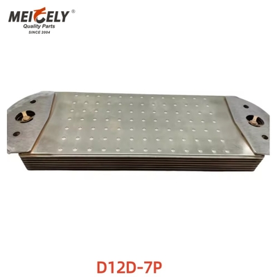 Refrigerador de aceite de motor de excavadora de alta calidad D12D-7P 20700516 20712461 20745961 1675774